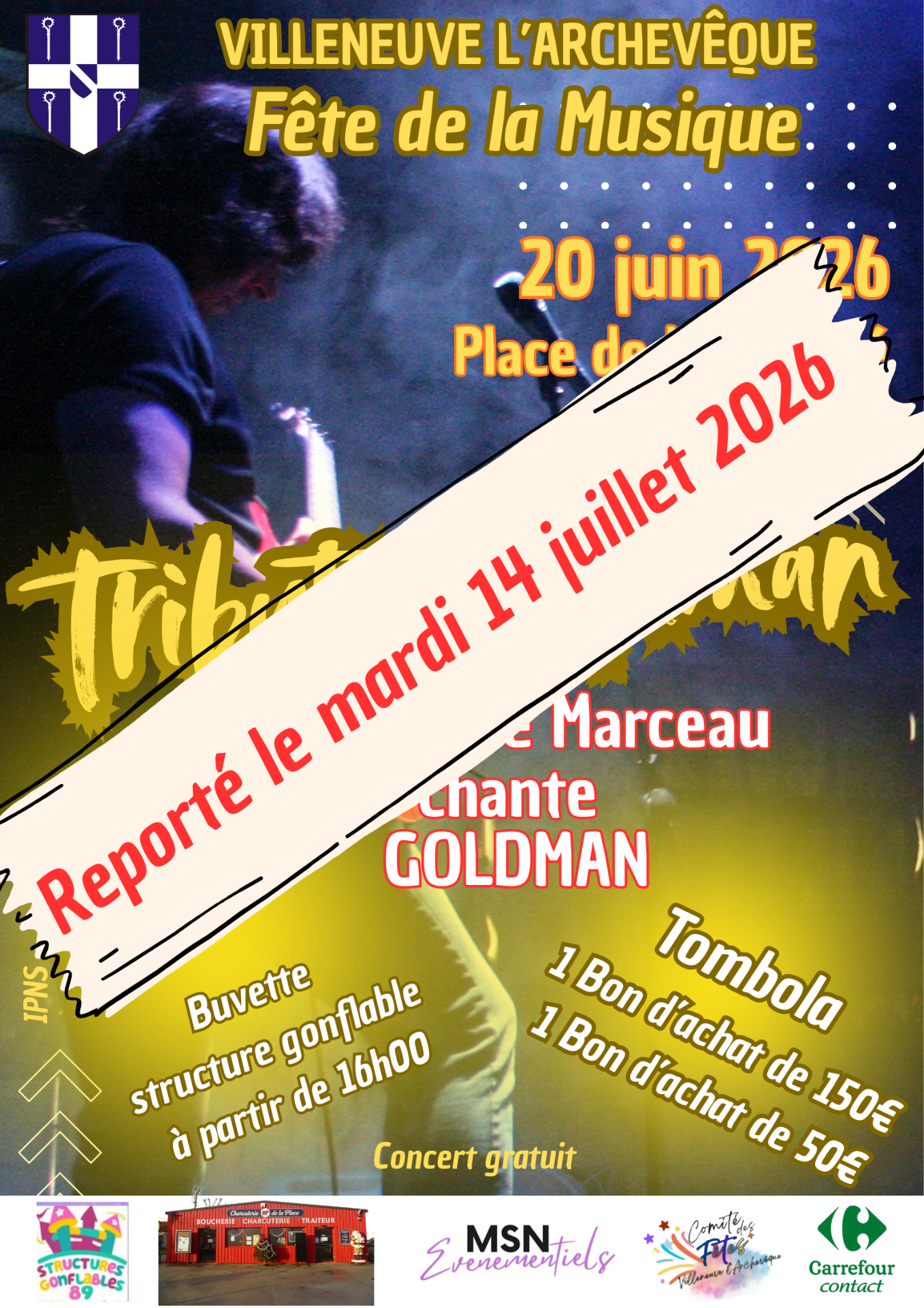 Report Fête de la Musique