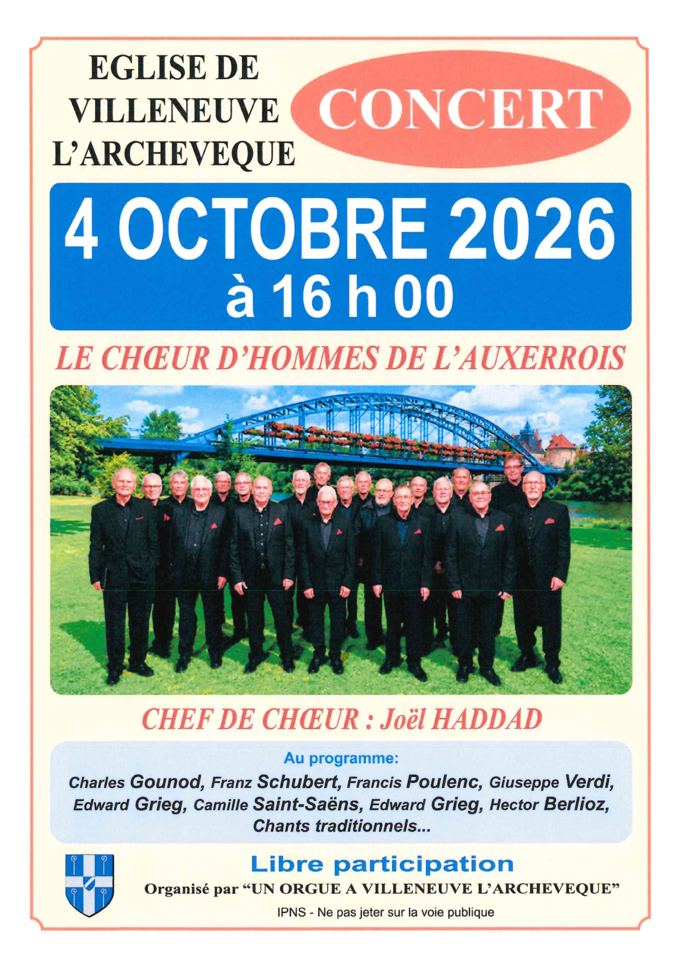 Affiche concert